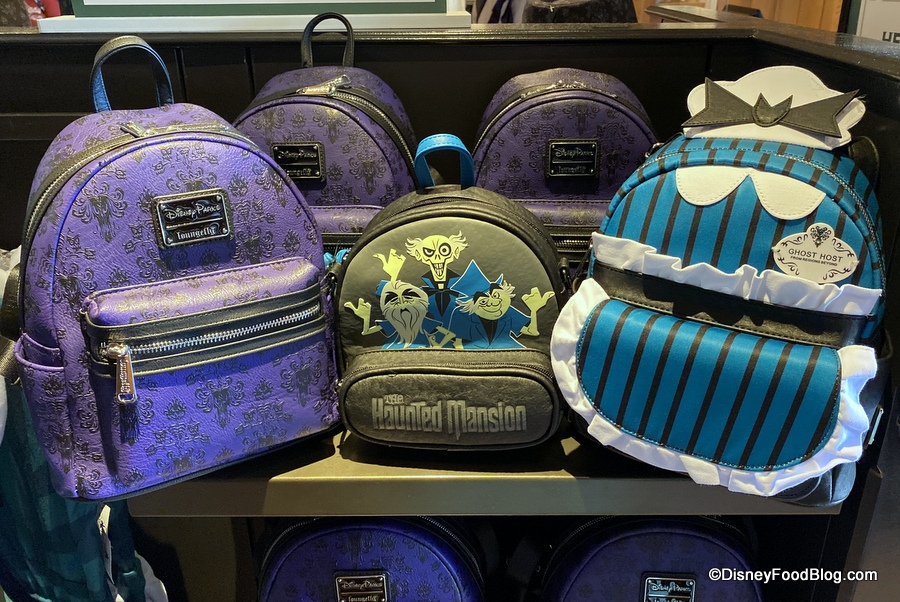 Loungefly Disney Haunted Mansion Backpack and Wallet