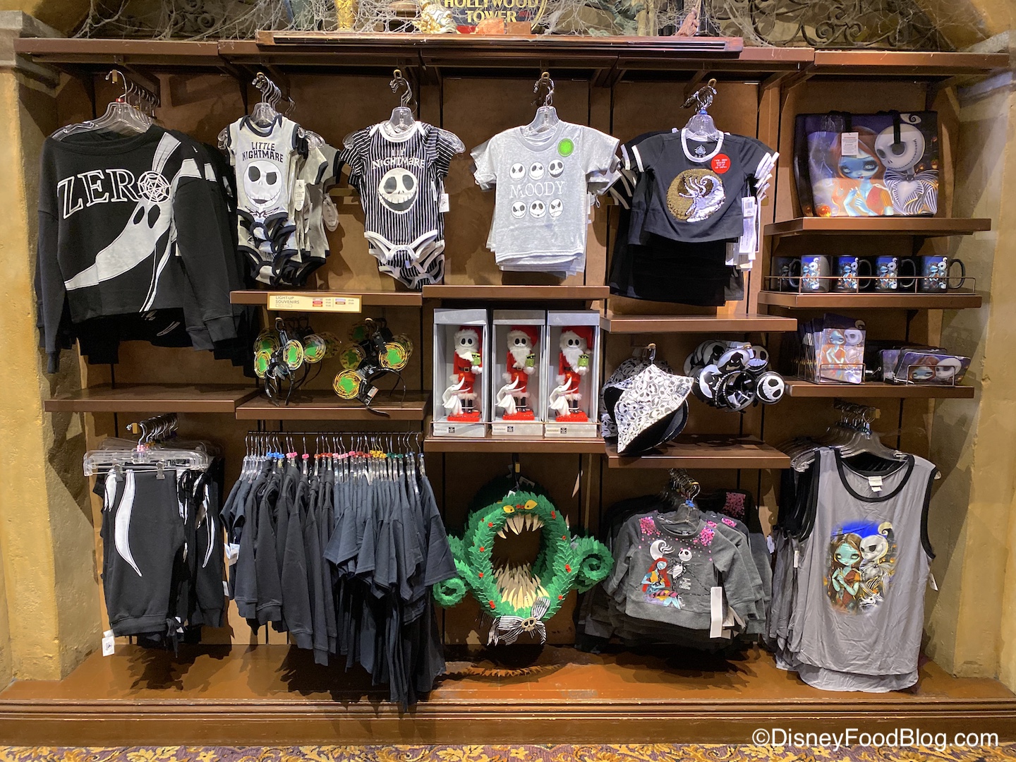 Everybody Scream We Found Lots Of Nightmare Before Christmas Merchandise In Disney World The Disney Food Blog