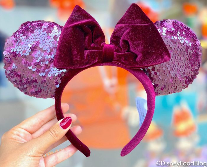 Lavender and Gold Star Disney inspired Mickey Ears