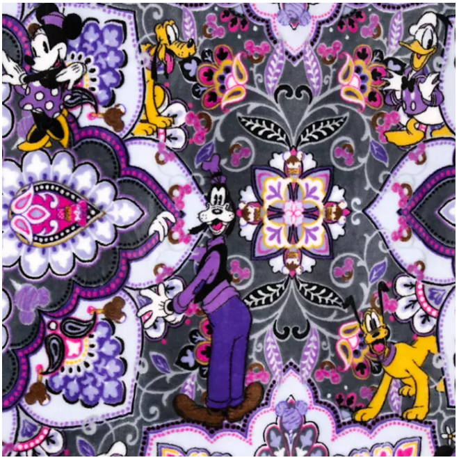 Disney Just Released a NEW Vera Bradley Blanket And It's