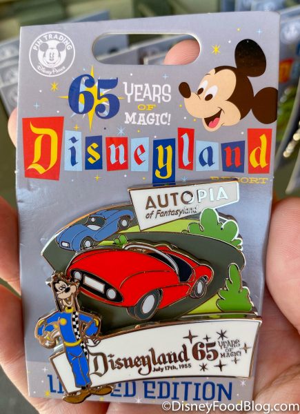Limited Edition Disneyland 65th Anniversary Pins Are Now Available in Downtown Disney! 