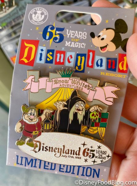 Limited Edition Disneyland 65th Anniversary Pins Are Now Available in Downtown Disney! 