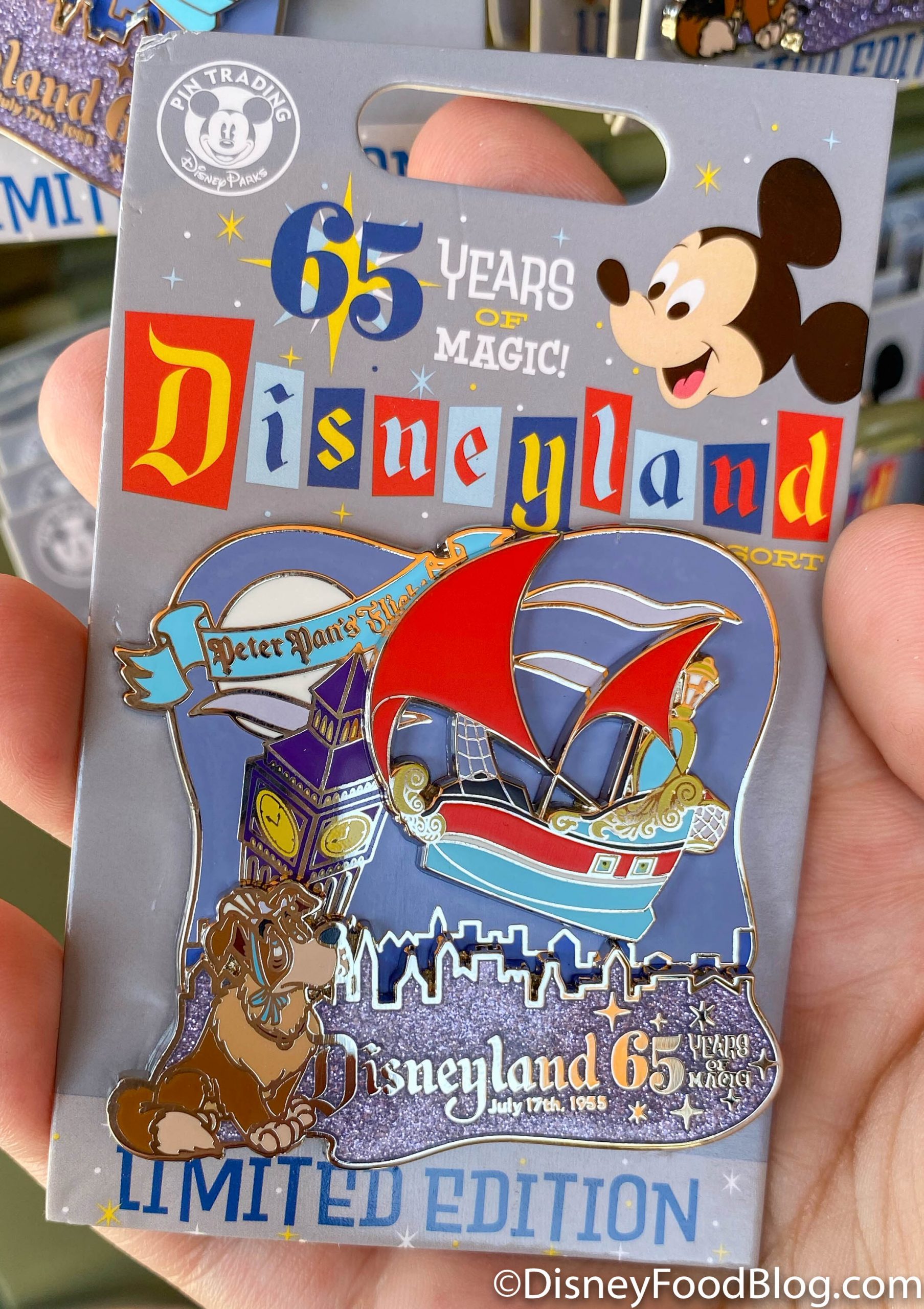 Limited Edition Disneyland 65th Anniversary Pins Are Now