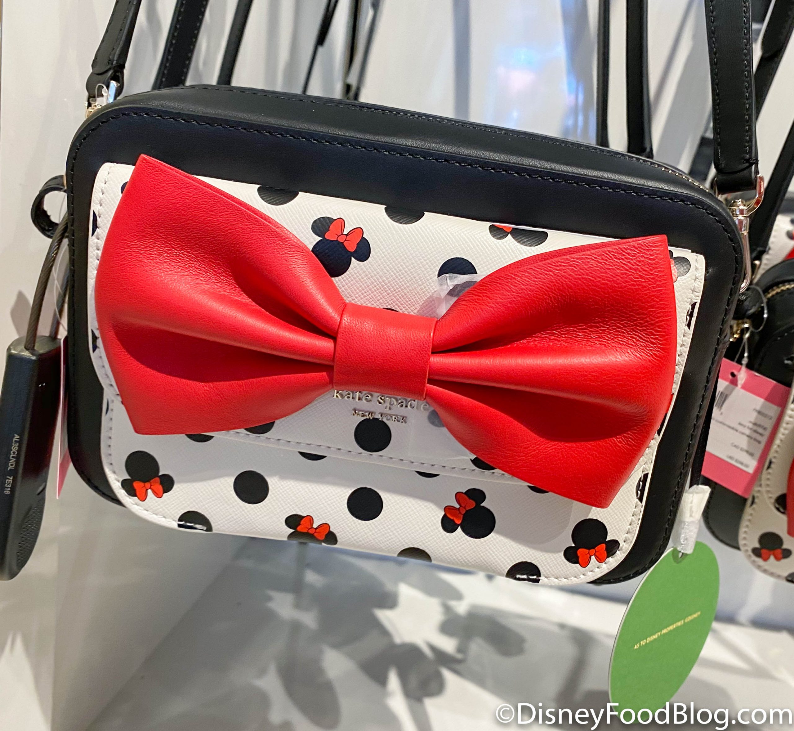 The NEW Kate Spade Minnie Mouse Icon Collection is Now Available in Disney  World! | the disney food blog