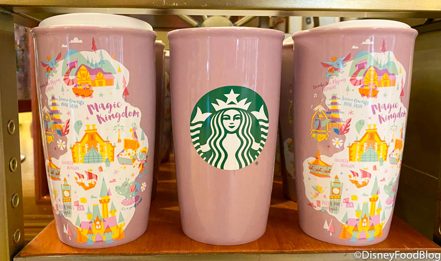 The NEW Magic Kingdom Souvenir Starbucks Mug Is BACK in Stock!