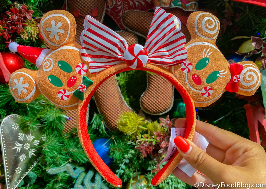 The Gingerbread Minnie Ears Are BACK (With a Bit of a Glow Up) in Disney World! | the disney ...
