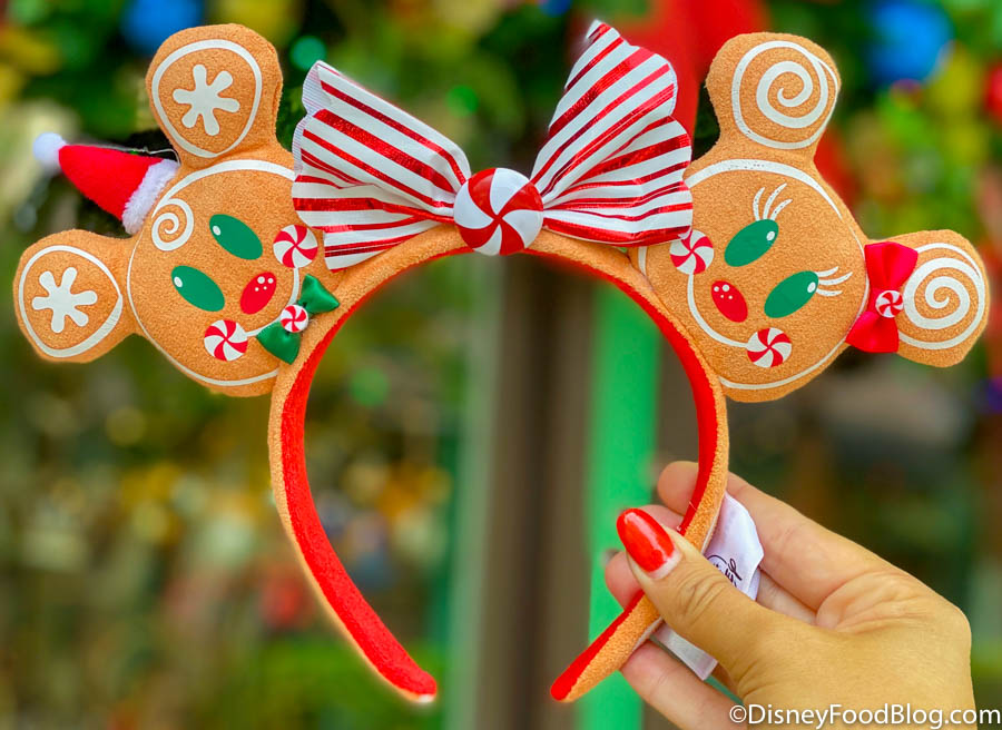 The Gingerbread Minnie Ears Are BACK (With a Bit of a Glow Up) in Disney  World! | the disney food blog