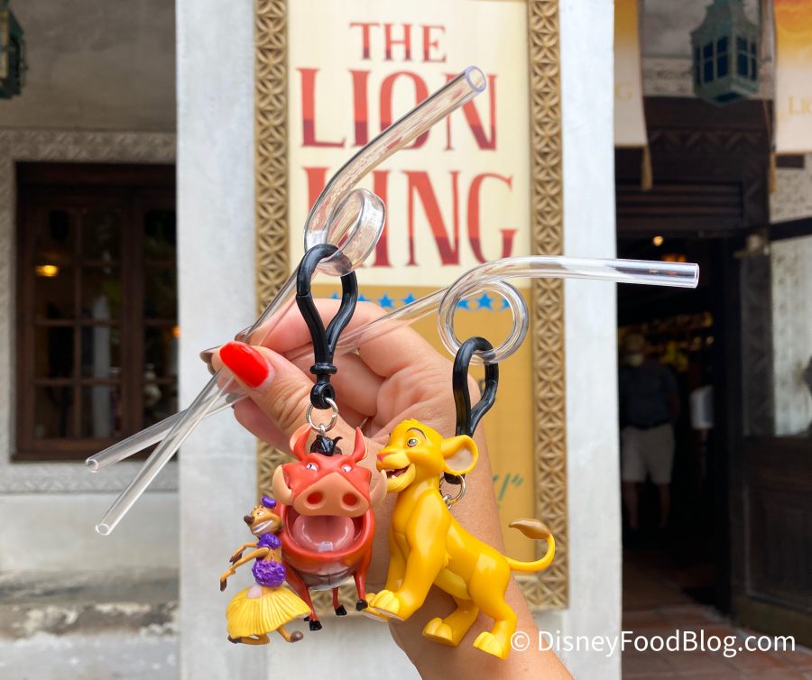 Reusable Lion King Straws Have Appeared in Disney's Animal Kingdom!
