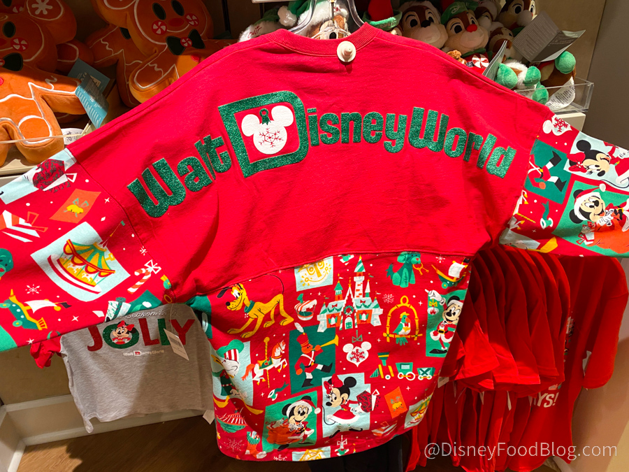 New 2020 Walt Disney Christmas Holiday Red Mickey & Friends Spirit Jersey S 