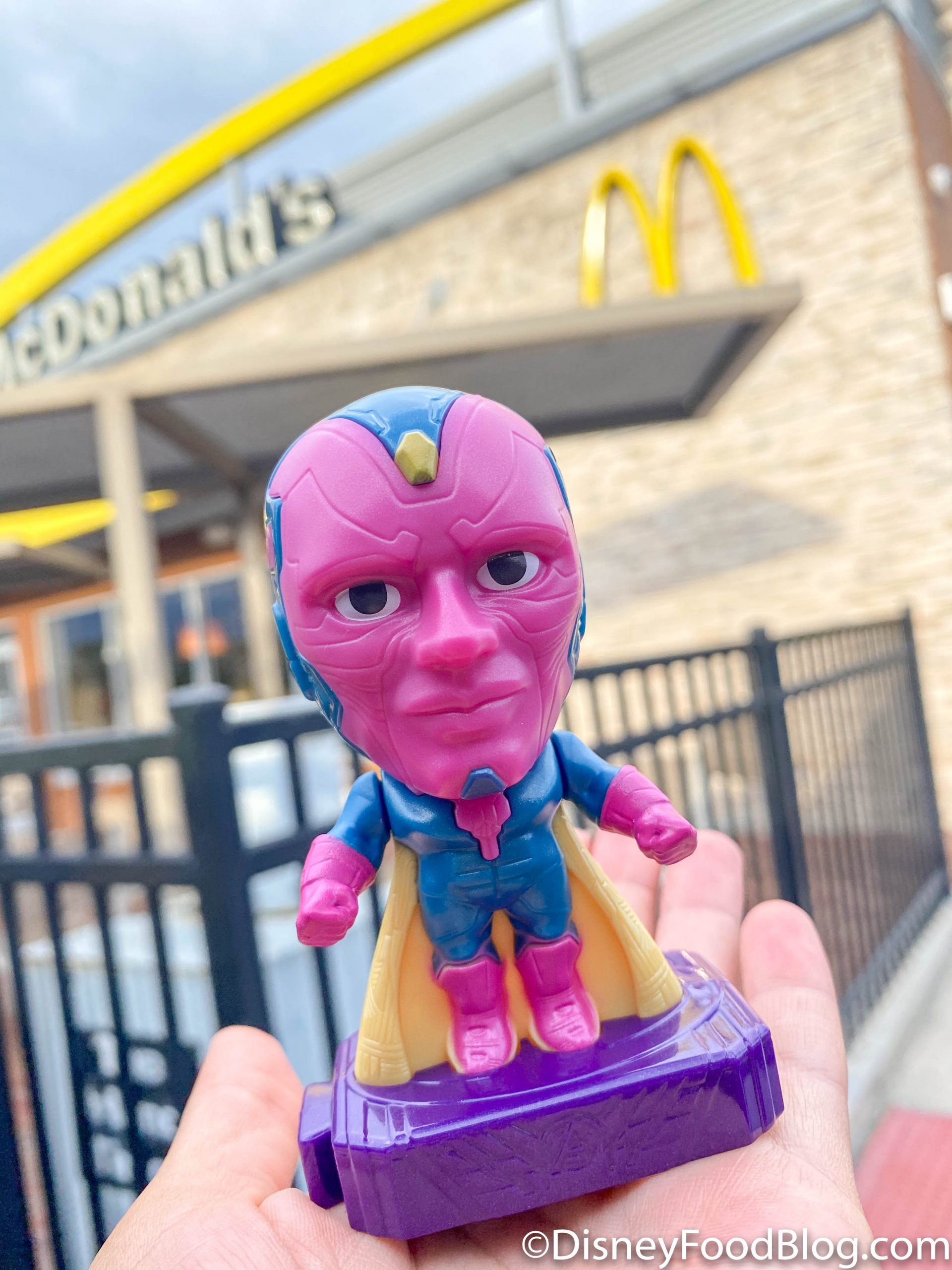 Details about   #3 VISION McDonald's 2020 MARVEL HEROES Happy Meal Toys 