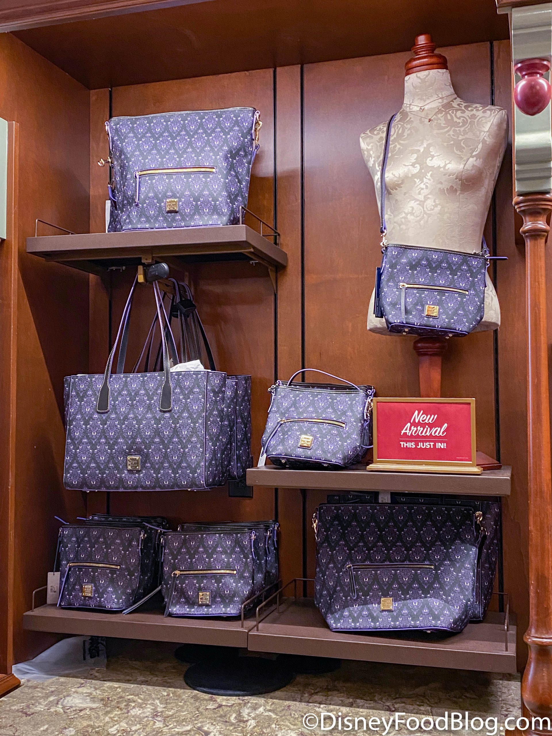 NEW Haunted Mansion Dooney & Bourke Collection Has Arrived in Disney World  