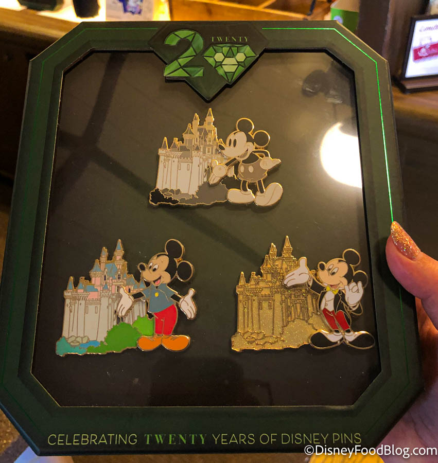 Disney 20 Years Of Pin Trading Extra Extra 2020 Litho Pin LE 750 Mickey Mouse 