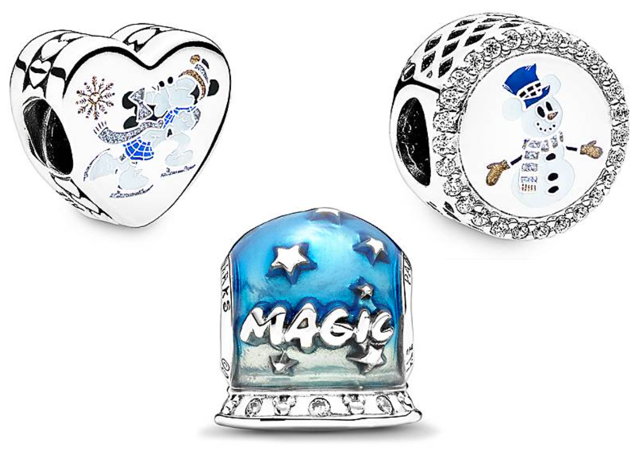 The Disney Holiday Pandora Charm Set Is Now Available Online ...