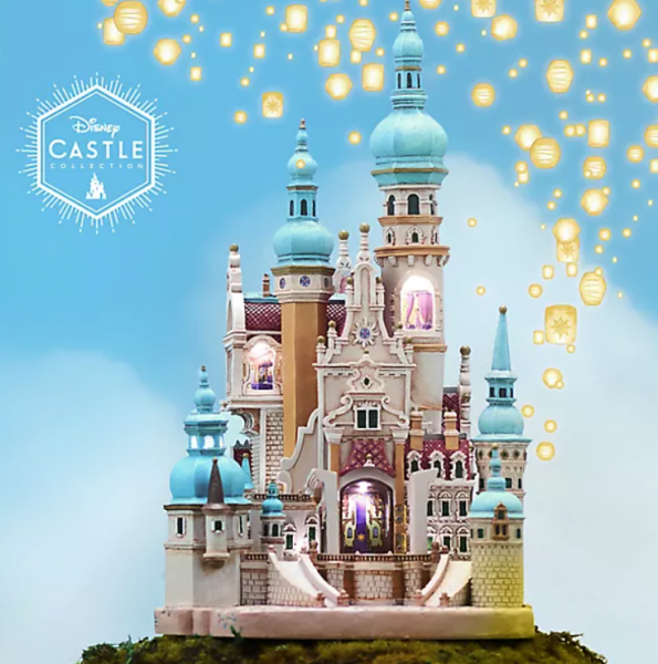 Disney Unboxing Sleeping Beauty Castle Rapunel Tangled Scenes
