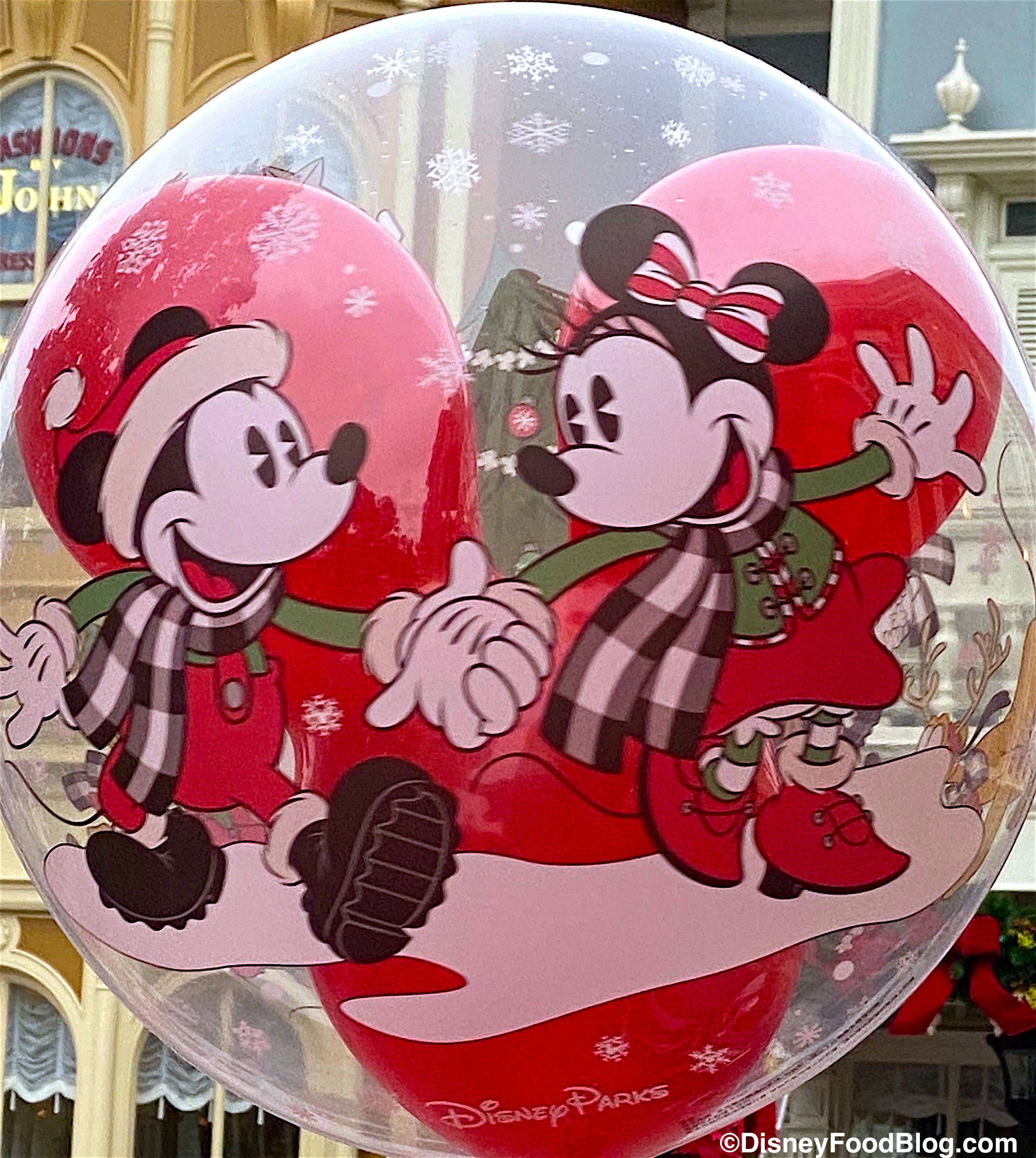 PHOTOS! Holiday Balloons Float Into Disney World! the disney food