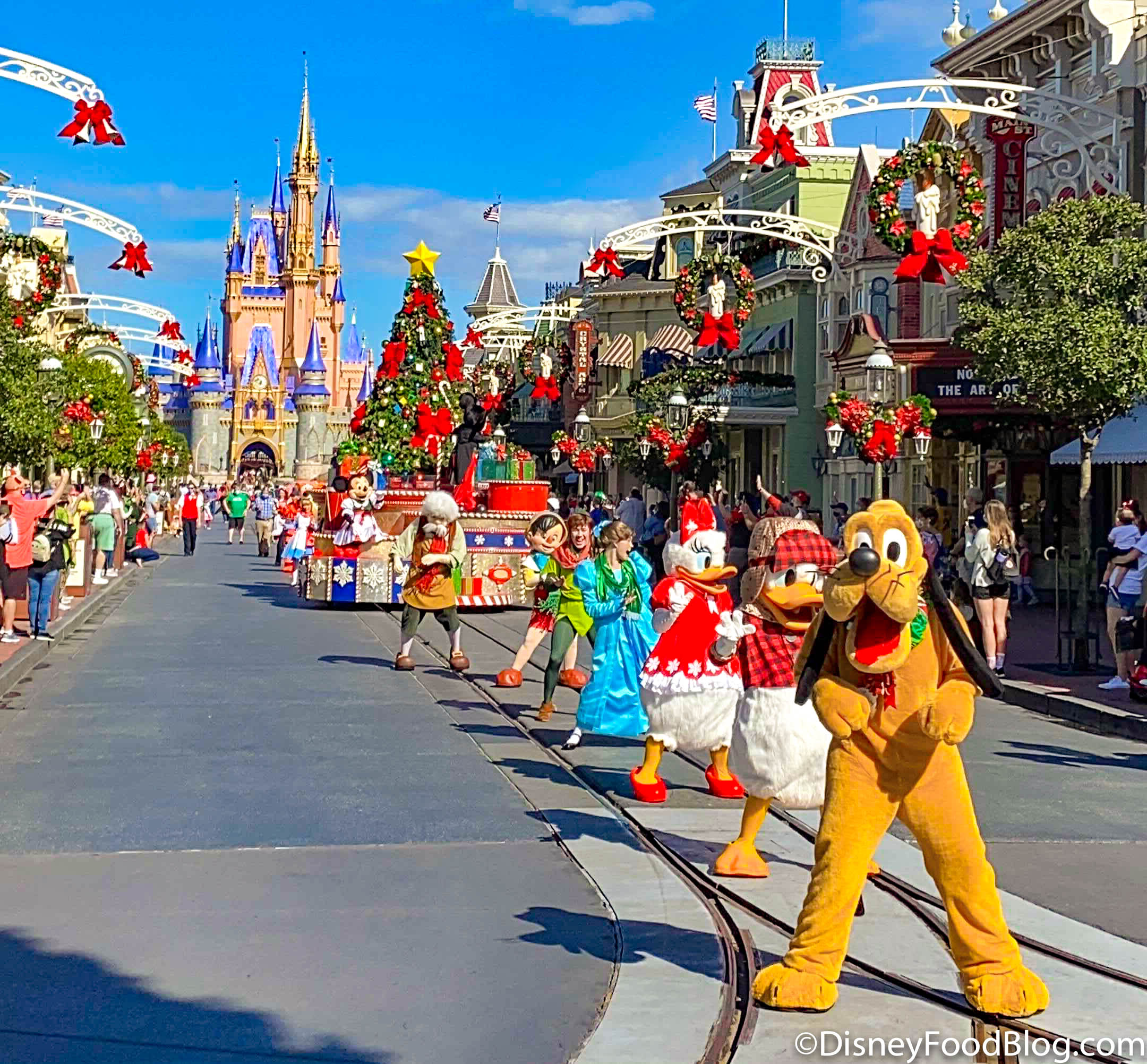 disney world during christmas break