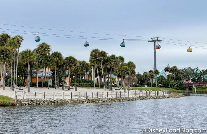 Stuck On The Disney World Skyliner For An Hour in a Lightning Storm? Here's What Happened! | the disney food blog