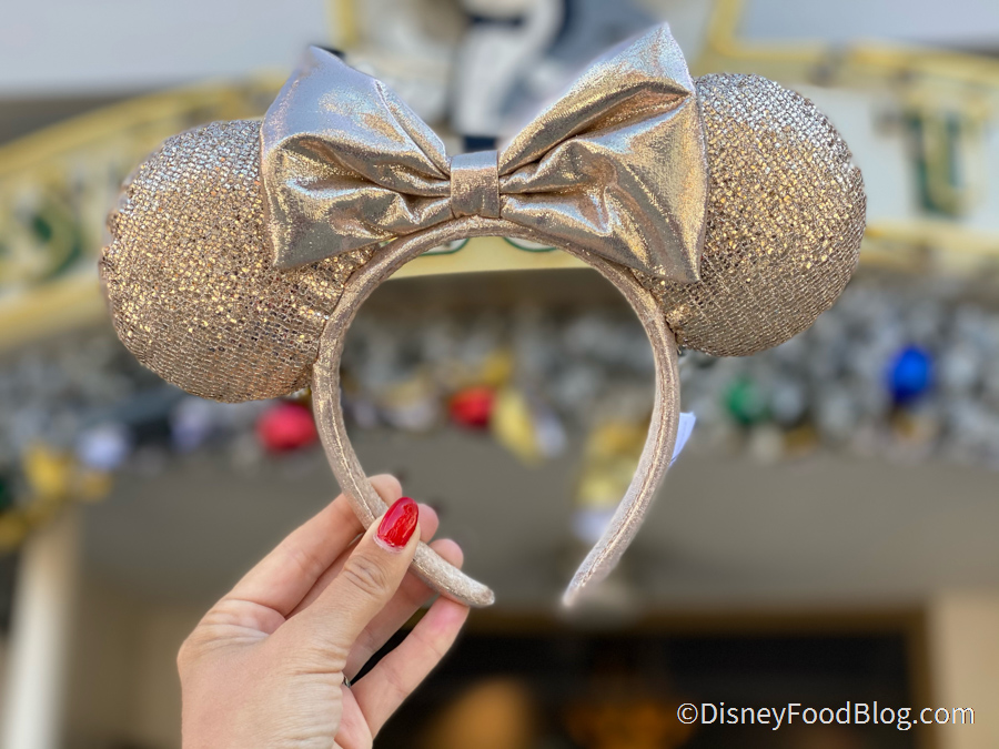 Sequins Disney Ears. Champagne sequins Mickey Ears