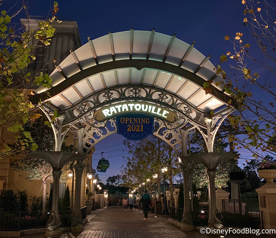PHOTOS! The France Pavilion Expansion Lights Up the Night in EPCOT ...