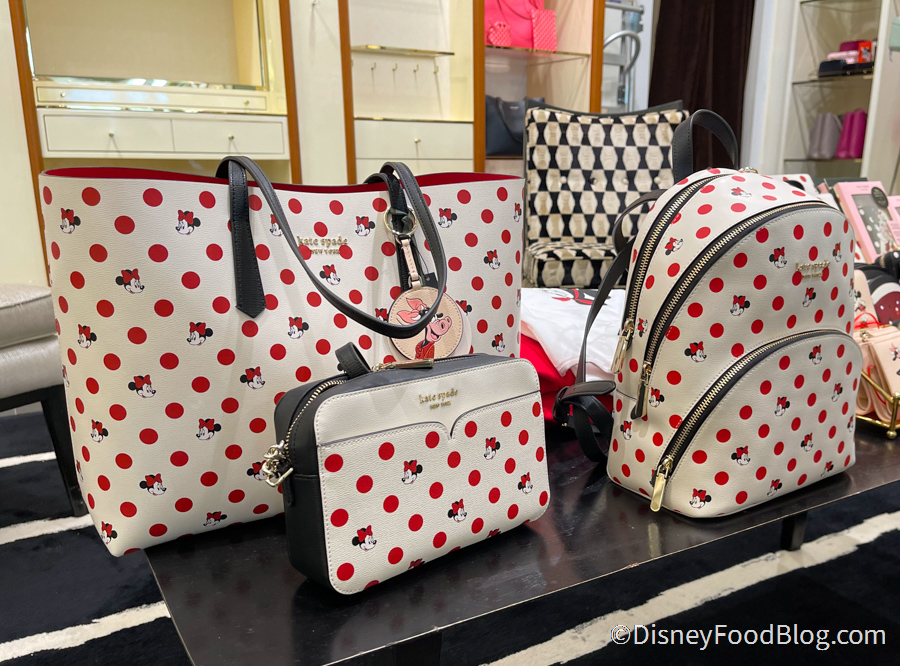 A NEW Disney x Kate Spade Minnie Mouse Collection Is Now Available in Disney  World! | the disney food blog