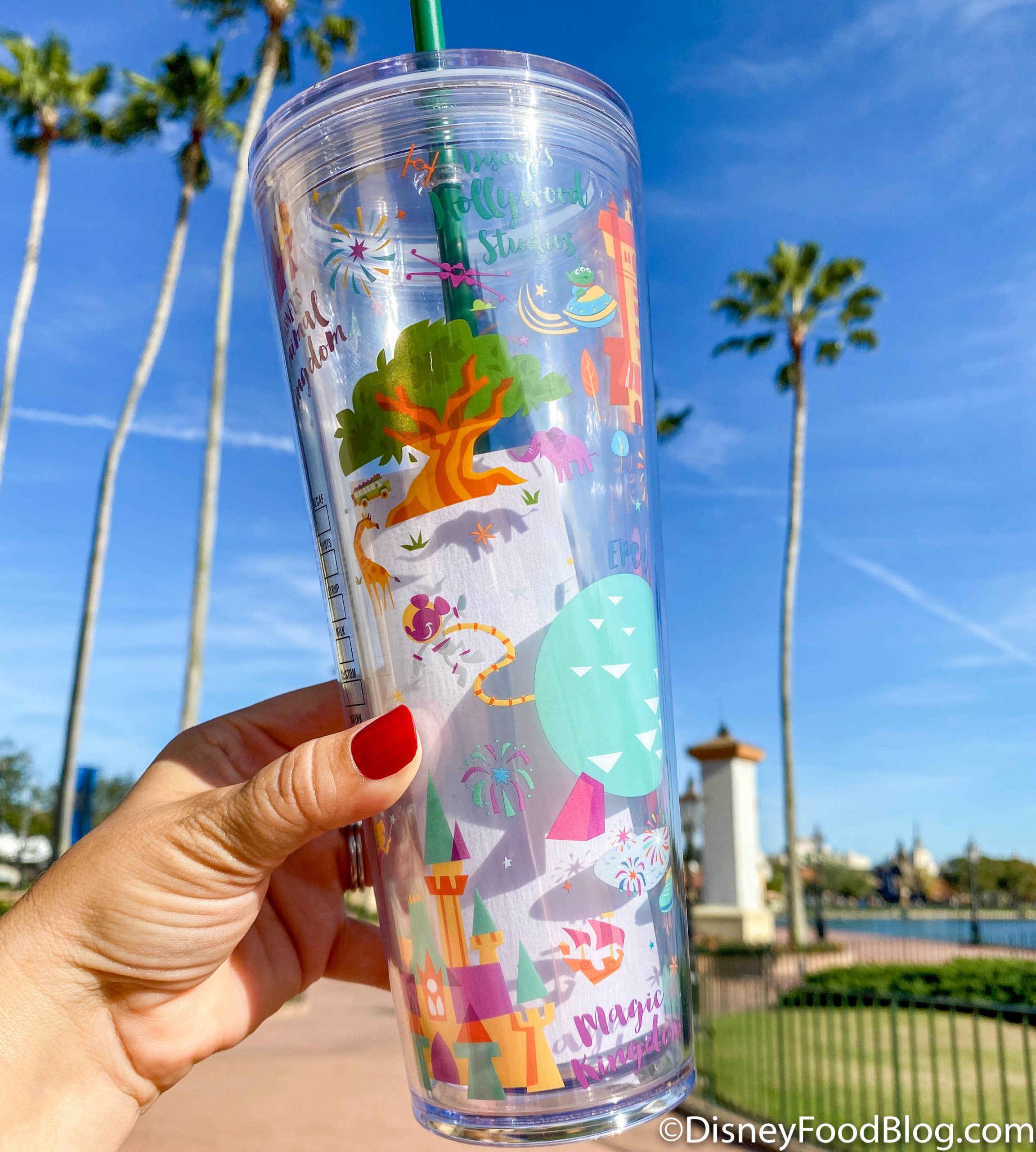 Walt Disney World Starbucks Plastic Tumbler by Disney