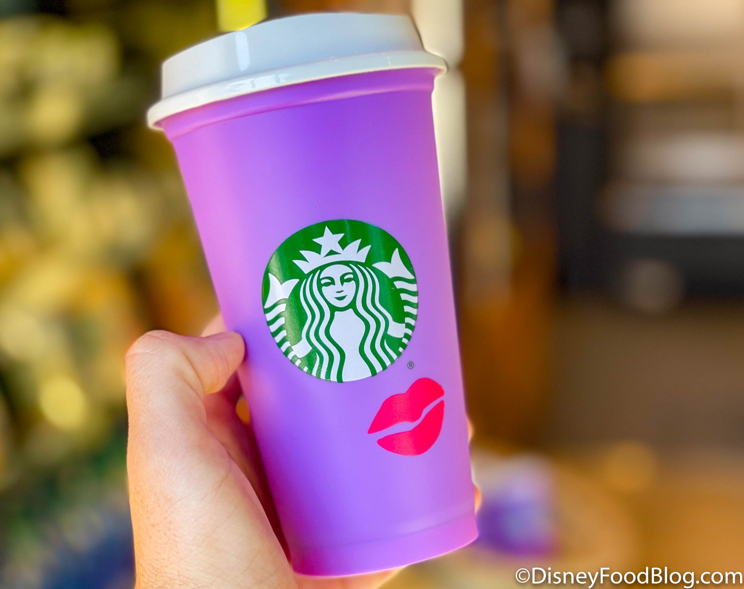 Starbucks Purple Confetti Color Changing Cup
