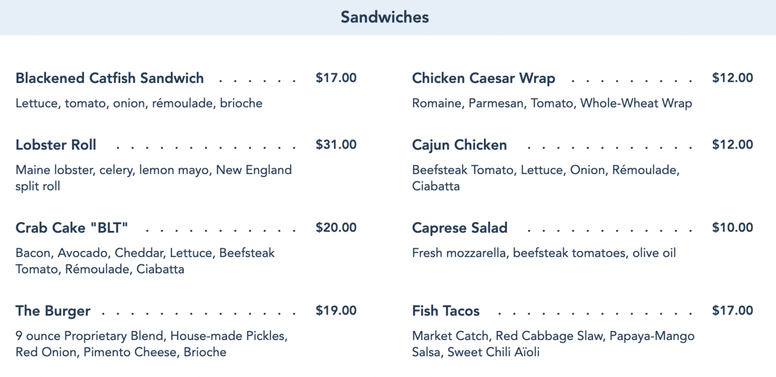 Two Seafood Staples Are BACK at Paddlefish in Disney World! | the ...