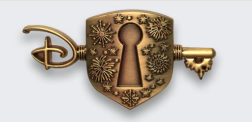 Paris Fantasy Key Pin