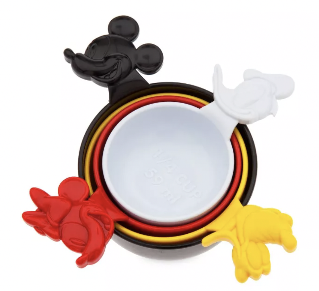 Mickey Mouse and Friends measuring cups set from Disney Store - Inside the  Magic