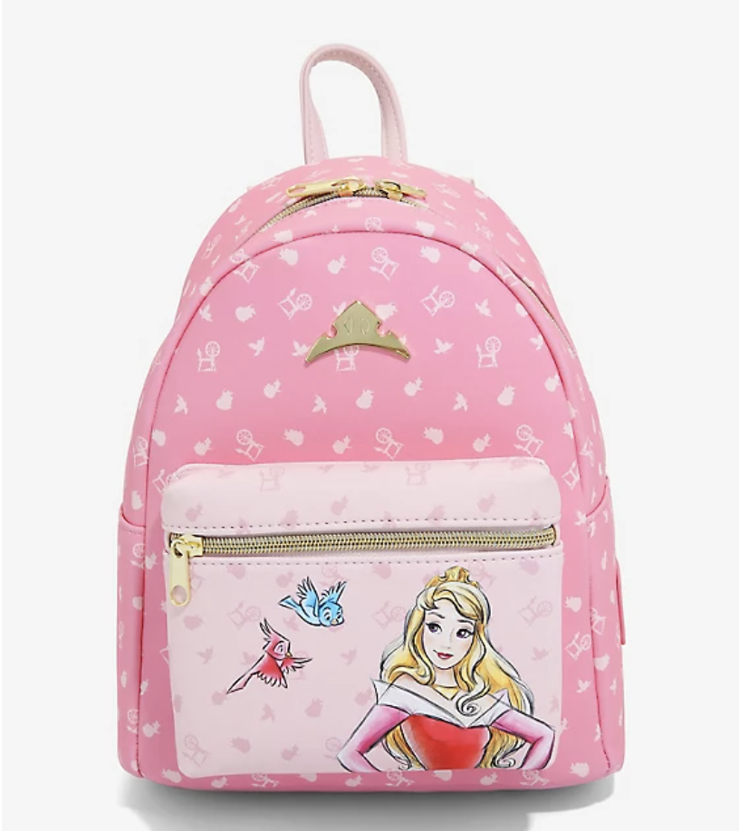 Disney Mini Backpack Sleeping Beauty Aurora Castle Loungefly