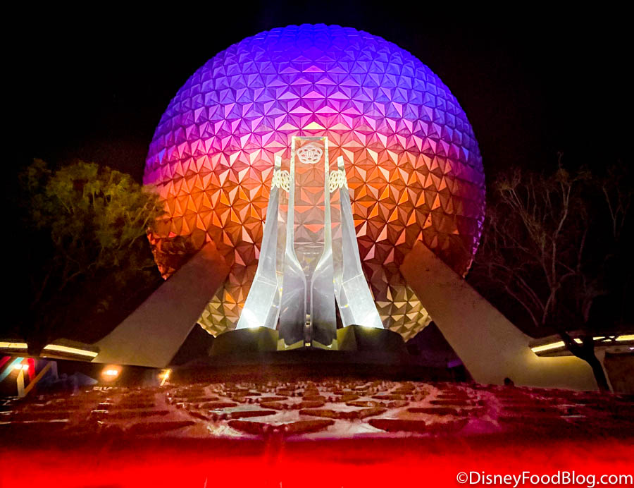 PHOTOS! The Latest Addition to EPCOT’s New Fireworks Show is MASSIVE
