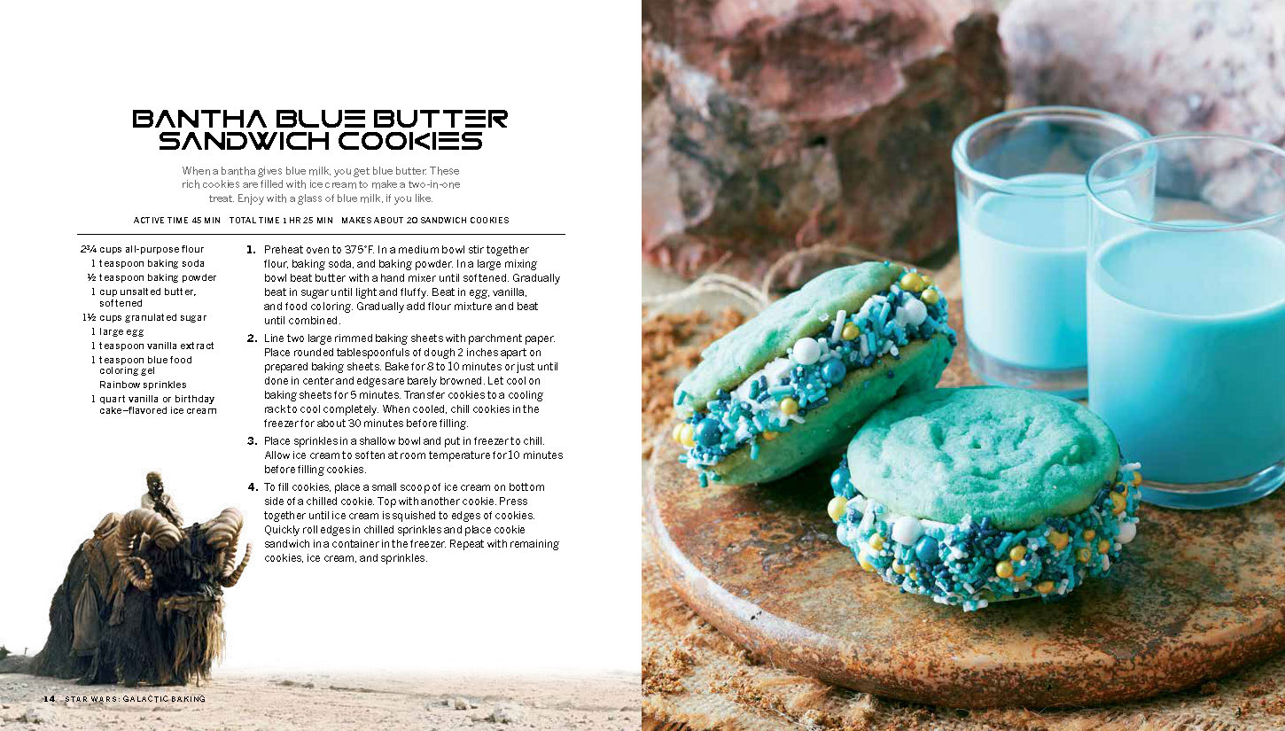 A Star Wars Bantha Blue Cookie Recipe Straight From Tatooine!