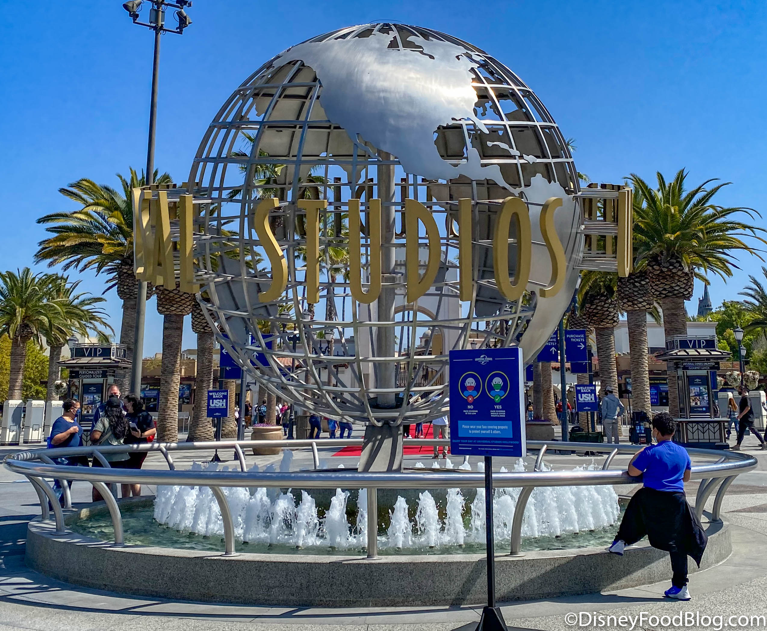 2021 Universal Hollywood Universal Studios Reopening California Globe Entrance 3 