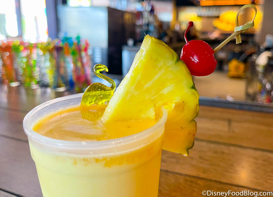 We’re Pretending We’re at the Beach With 6 NEW Tropical Disney World Drinks