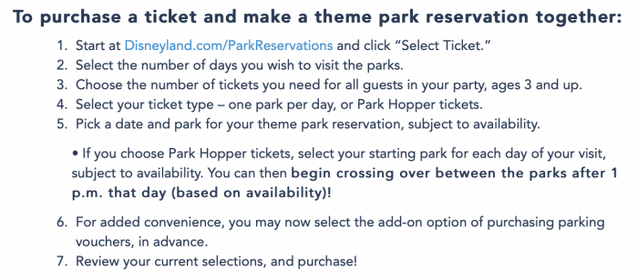 Your Step-by-Step Guide to Making a Disneyland Park Pass Reservation