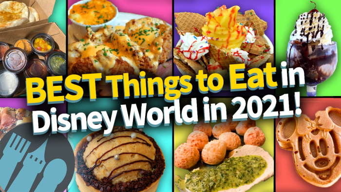 DFB Video: 13 BEST Things to Eat in Disney World in 2021! | the disney ...