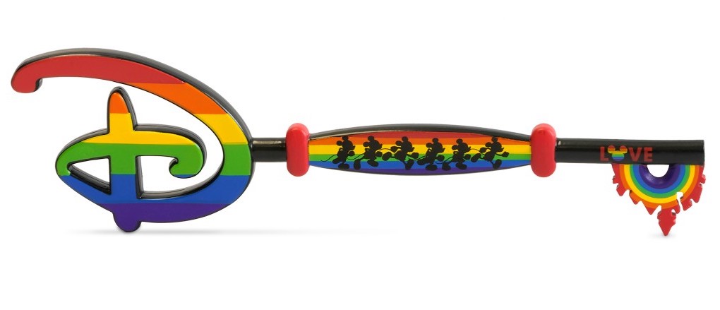 rainbow key
