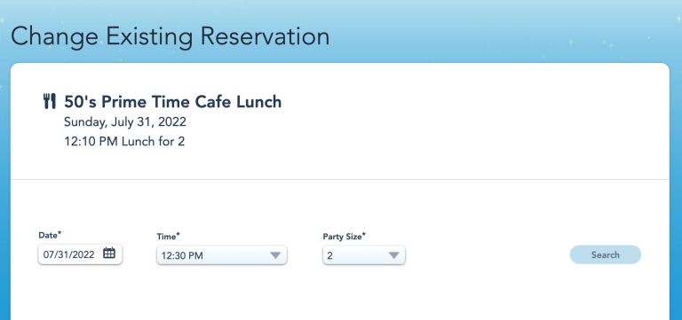 Easiest Ways to Modify a Disney World Dining Reservation | the disney ...