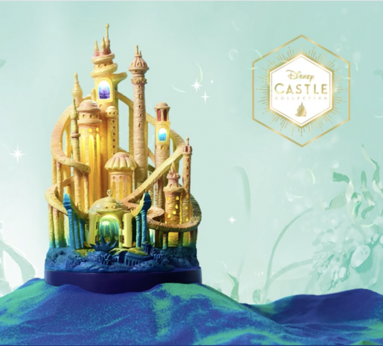 Disney's Releasing a 'The Little Mermaid' Castle Collection Online SOON