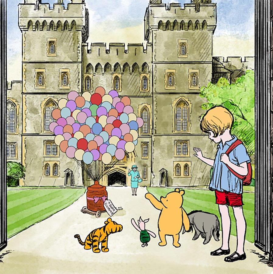 VIDEO: Disney Released a Special Winnie the Pooh Animation for Queen  Elizabeth's Birthday! | the disney food blog