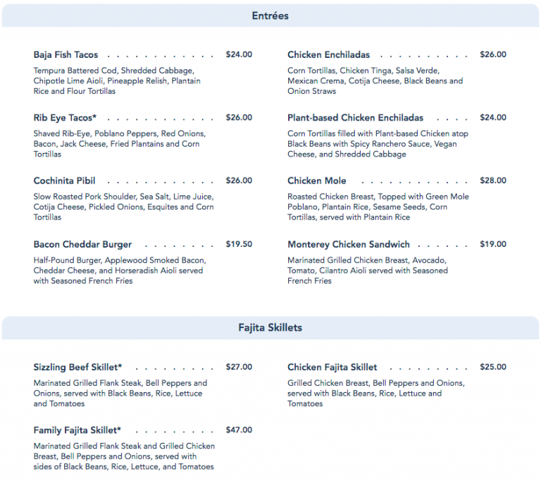 ALL The Disney World Restaurant Menus Updates from June (And We Mean ...