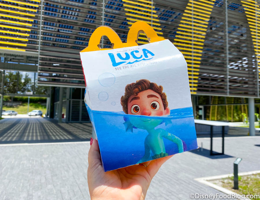 Disney's 'Luca' Is the Star of NEW McDonald's Happy Meal