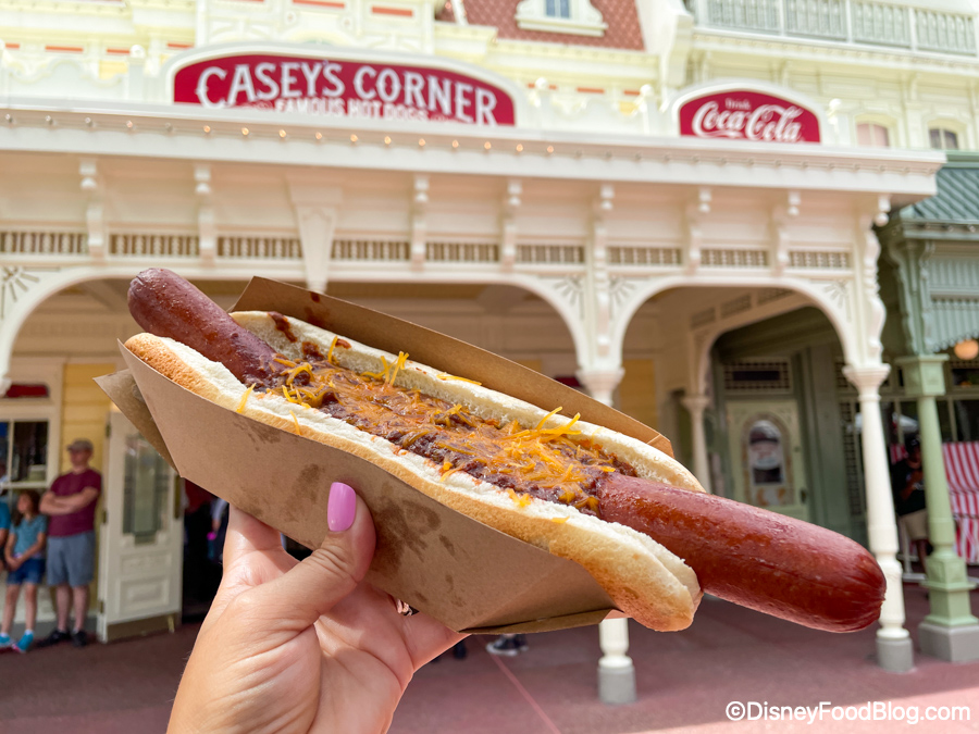 Review! We Tried the Cheetos Hot Dog in Magic Kingdom!