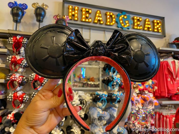 Disney Parks Star Wars Darth Vader Beanie Hat Mickey Ears One