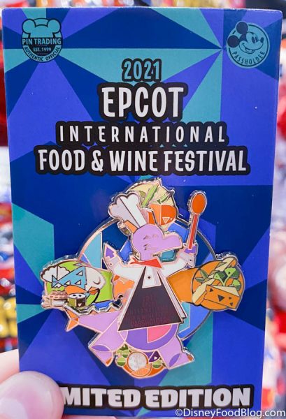 2021 Disney Parks Epcot Food & Wine Festival  Figment AP Glass Cutting Board 