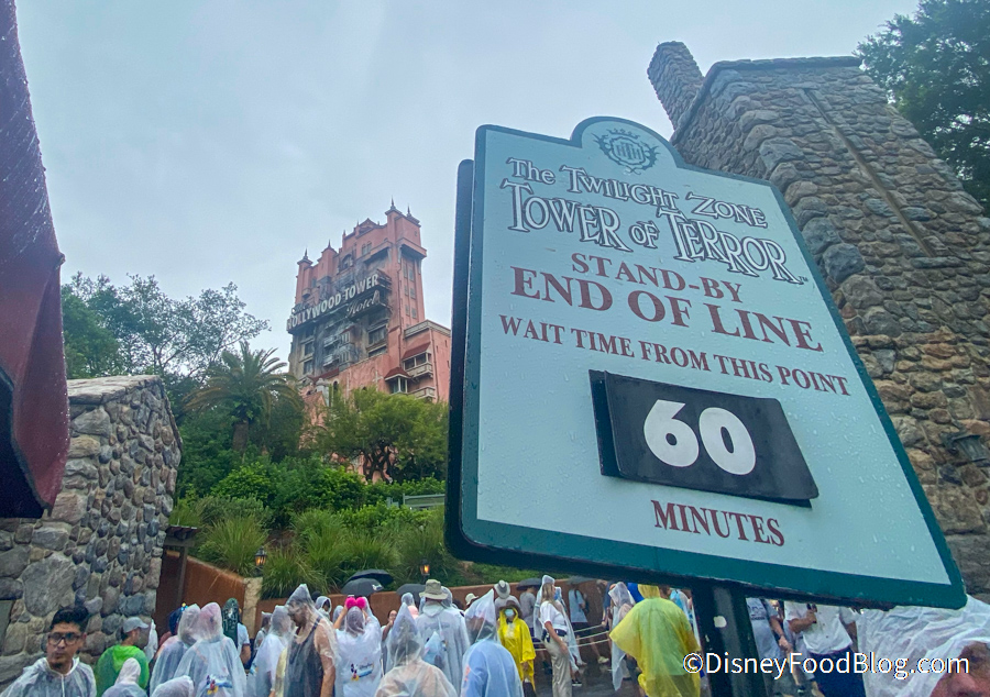 VIDEO: Something STRANGE Is Happening with the Tower of Terror Sign in Hollywood Studios | the