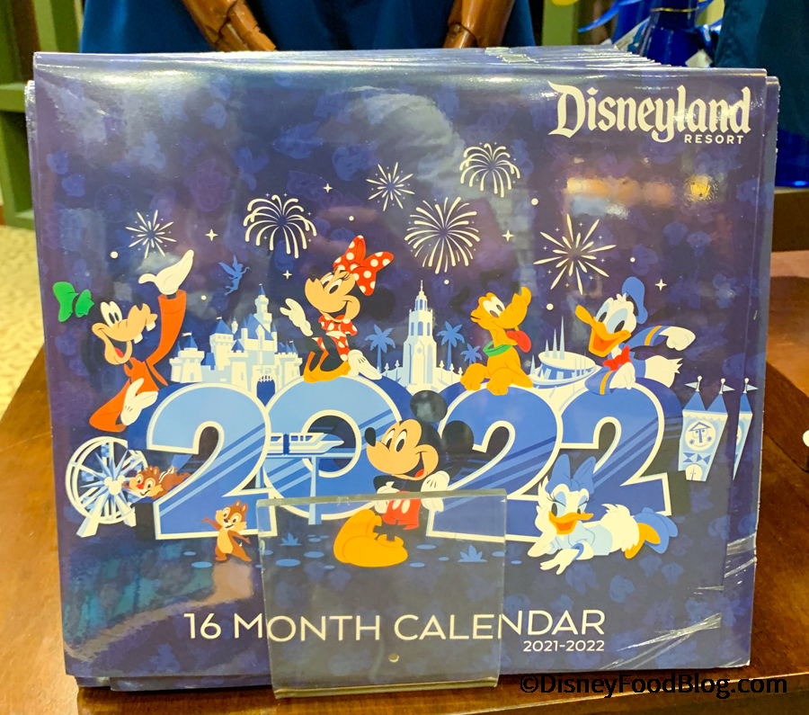 Disneyland Calendar 2022 New 50Th Anniversary Disney Calendars Have Arrived Online! | The Disney  Food Blog
