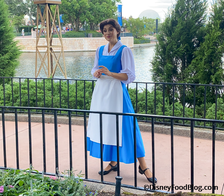 PHOTOS You Can Now Spot TWO More Princesses in EPCOT the disney food