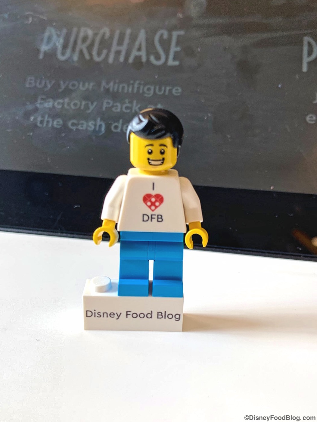 PHOTOS: This LEGO Figure From Downtown Disney is DFB's Biggest Fan
