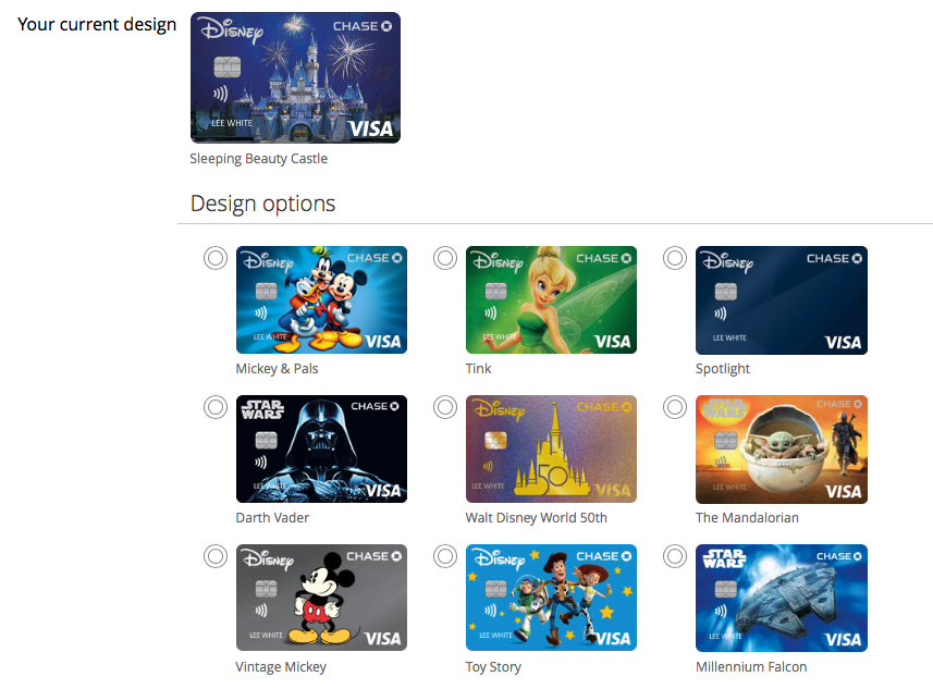 VISA and Chase Have Debuted a New Card Design for Disney World’s 50th